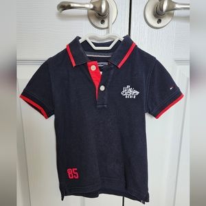 Baby Boy Tommy Hilfiger Polo Shirt Size 12-24 mths